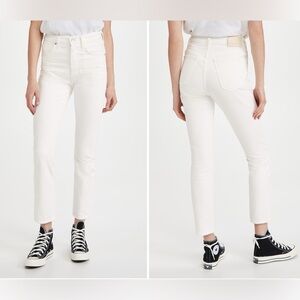 Citizens of Humanity white jeans size 30 New with Tags. Charlotte High Rise